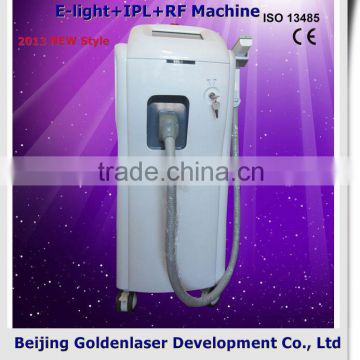 2013 laser tattoo removal slimming machine cavitation E-light+IPL+RF machine ipl machine with germany xenon lamp