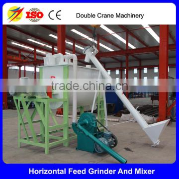 double crane brand manufacturing feed grinder and mixer price in india