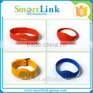 rfid silicone bracelet for hotel door lock system