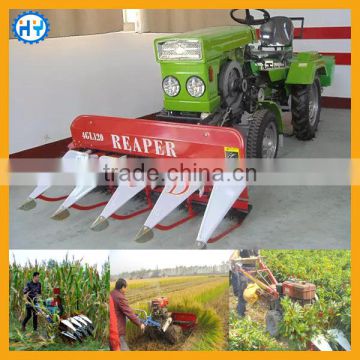 Diesel engine wheat reaper harvester