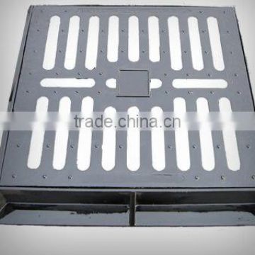D400 EN124 Ductile Iron Manhole Cover foundry tops OEM desiign cast iron cover