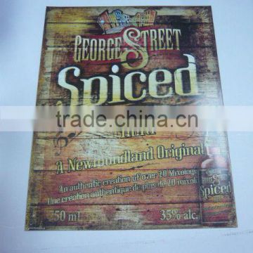 Metal Sign with Folded Edge, Advisting Board