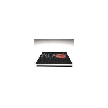 Slim Touch Control Three Burner Induction Cooktop / Three Zone Mixed Electric Cooker