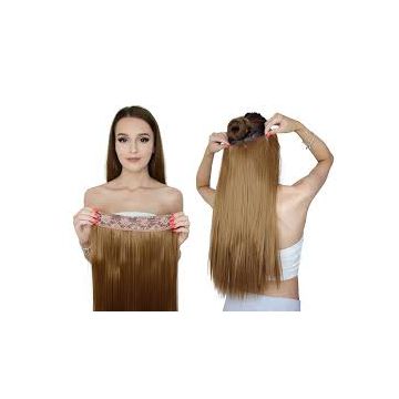 Smooth Bright Color 16 18 Indian 20 Inch Synthetic Hair Extensions Natural Wave 