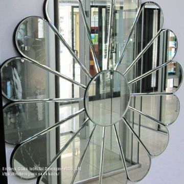 Wholesale Wall Bathroom Decorative Assembled Aluminum Mirror