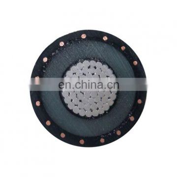 TRXLPE PVC Power Cable with Copper Wire Shield 15kV Aluminum Conductor