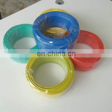 PVC insulation 2.5 plastic copper wiring electric copper cable bvr wire