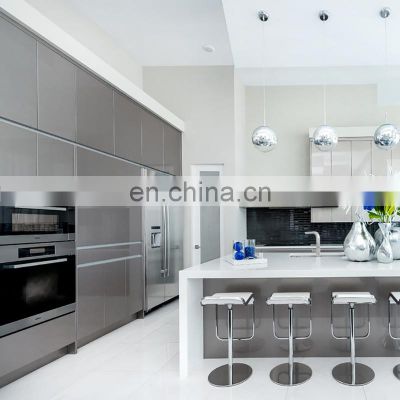 Hot Sale Custom Kitchen Furniture High Glossy Matt Gloss Modern Design 2PAC Lacquer Kitchen Cabinets