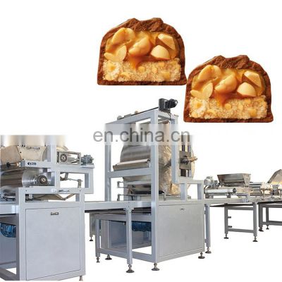 CE Approved Snack chocolate cereal bar making machine automatic snickers machine chocolate bar making machine snacks