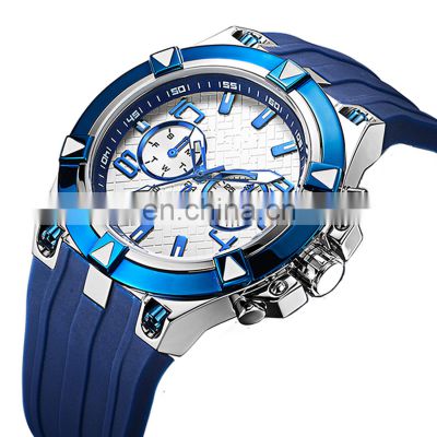 High Quality New Generation Outdoor Watches Sport Popular Silicone Straps Hand Watch Fashion Men