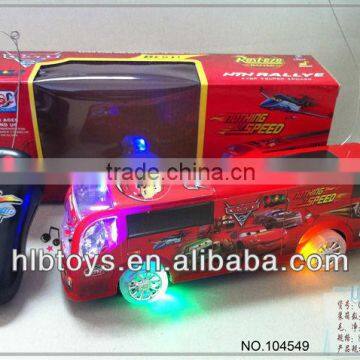 2ch rc bus with lights,radio control taxi,car taxi