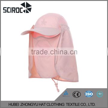 High quality customized bucket cap with strings red fisherman hat