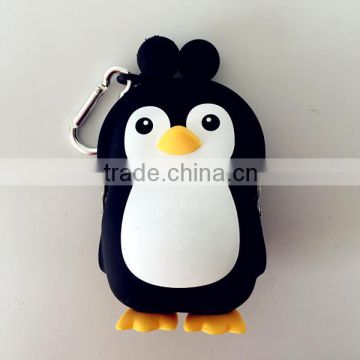 Osni 3D penguin silicone Coin purse