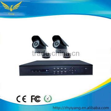 CCTV Products! 4CH D1 H.264 DVR with 600TVL IR waterproof bullet Camera