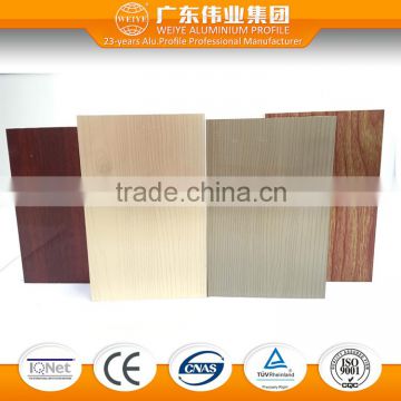 6063 T5 wood grain/electrophoresis aluminium extrusion profiles of Guangdong                        
                                                                                Supplier's Choice