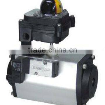 Aluminum alloy pneumatic actuator