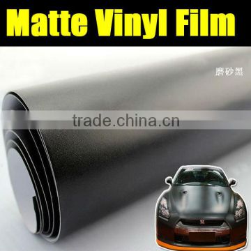 newest best selling high quality Black matte vinyl sticker 1.52*30m