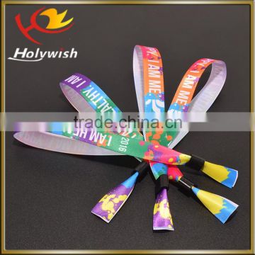 Holywish Promotion Custom Fabric Armband for Music Party