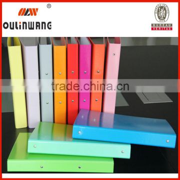 Colorful ring binders for office
