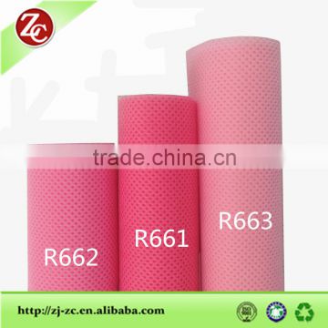 The most popular pp fabric beautiful 100%pp spunbonded nonwoven fabric
