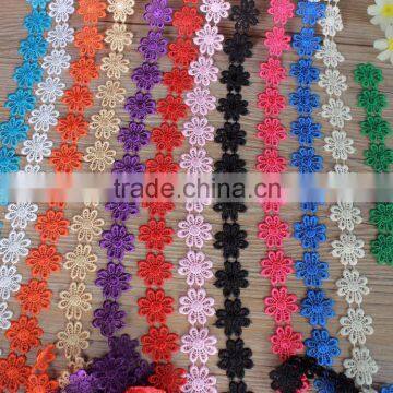 2015 new style colourful chemical lace trim                        
                                                Quality Choice