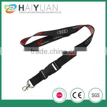 car logo woven lanyard for wholesale