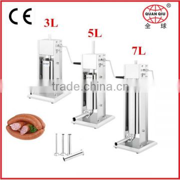 Hot sell stainless steel vertical sausage filler 7L with CE certification