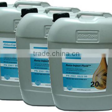 screw compressor oil for industry machinery used atlas copco lubricant oil