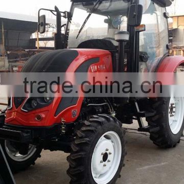 QLN554 tractor with backhoe loader