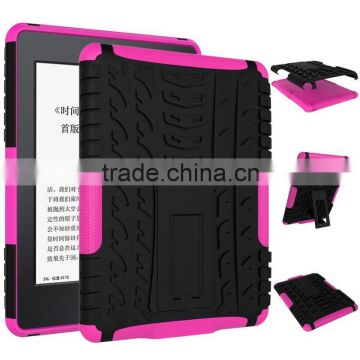 Drop resistance tablet skin cover for Amazon Kindle Paperwhite 3 E-reader rugged back case