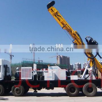 600M Truck mounted hydraulic mobile water well drilling rig