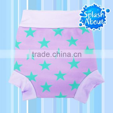 Customized baby nappy exporter Fancy Colored Polyester Elastane Infant MIT LARGE baby nappy