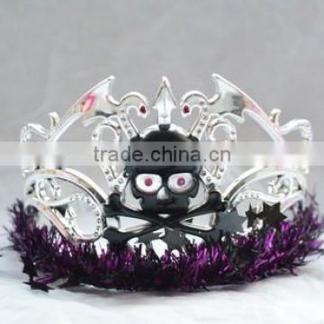 8cm widex12cm diameter metallic silver plastic tiara tiaras and crowns with feather