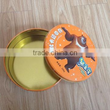 best selling tin box with hinged lid printing machine price tin boxes