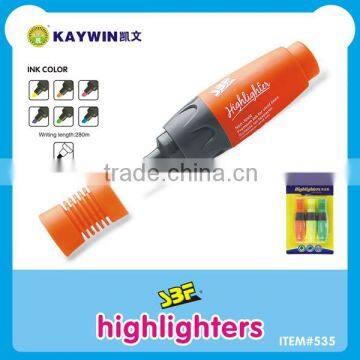 Jumbo fluorescent highlighter marker orange item 535