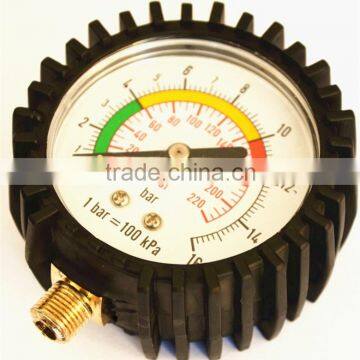 spiral tube Oxygen pressure gauge/gas pressure gauge/high pressure paintball pressure gauge