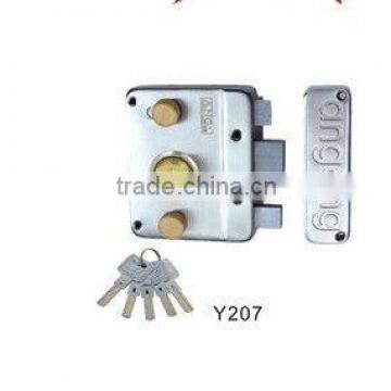 Steel Plate Rim Lock (Y-207)