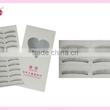 wholesale natural hand-made false strip eyelash
