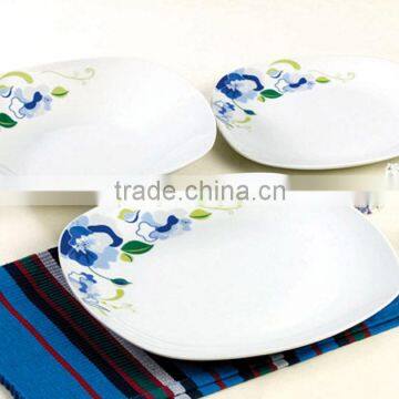 2016 personalised porcelain square dinner set ,ceramic tableware,cheap dinnerware set