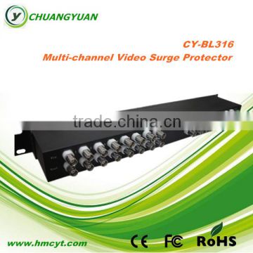 Multi-channel video protective device in control center