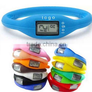 Cheap Most Popular Fashion Sport Digital Watch Silicone Bracelet Watches for Promotiona