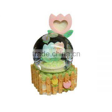 Flower Water Globe Flower Snow Globe Snow Ball