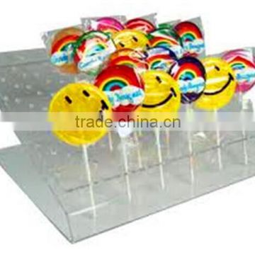 Acrylic candy display rack lollipop display stand