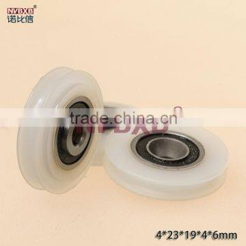 can be custom new design roller wheel nylon sliding door