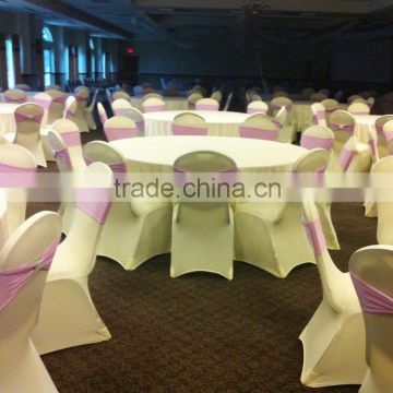 Wholesale Spandex Chair Band With Buckles For Wedding