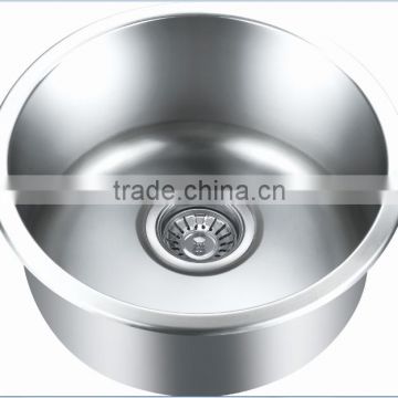 Yacht,Boat,Train and Public Mobile Toilet Used Stainless Steel Round Hand Wash Basin Kitchen Sink GR-Y509