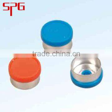 Wholesale china factory flip off cap aluminium plastic with plastic cap