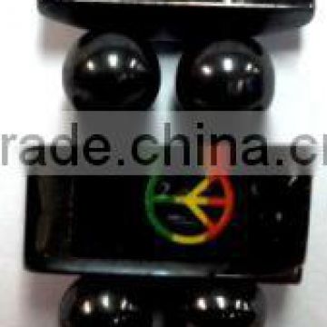 Wholesale Magnetic Hematite Stretchable Bracelets Necklaces Lariat