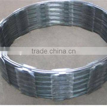 stainless steel razor barbed wire/barbed wire razor wire mesh