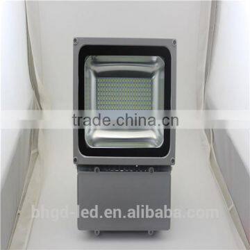 100w SMD flood lights/vedio film LED pure white cast glass lighting